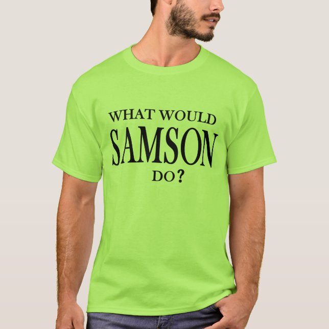 Camiseta Samson (Anverso)