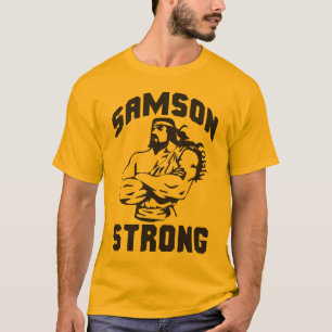 Camiseta Samson Strong - Construcción de cuerpos