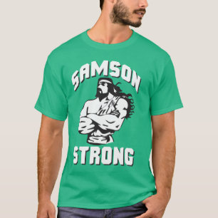 Camiseta Samson Strong - Construcción de cuerpos