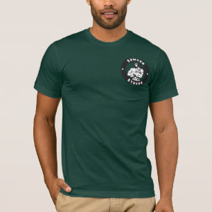 Camiseta Samson Strong - Escudo de construcción de bodybuil