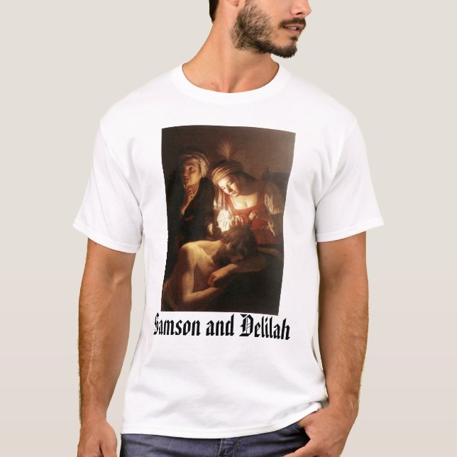Camiseta Samson y Delilah (Anverso)