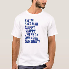 Camiseta Samsonite con cita divertida de película