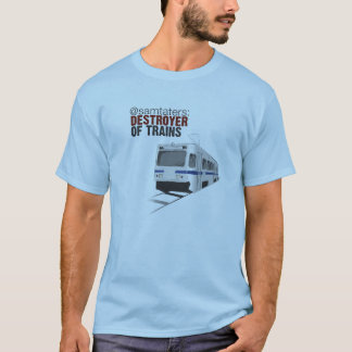 Camiseta @samtaters: destructor de trenes