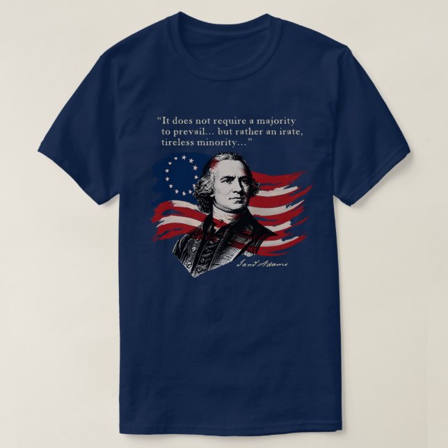 Camiseta Samuel Adams (Diseño del anverso)