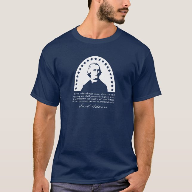 Camiseta Samuel Adams - Cita patriota (Anverso)