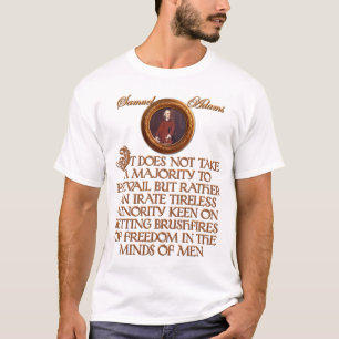Camiseta Samuel Adams y la fiesta del té de Boston