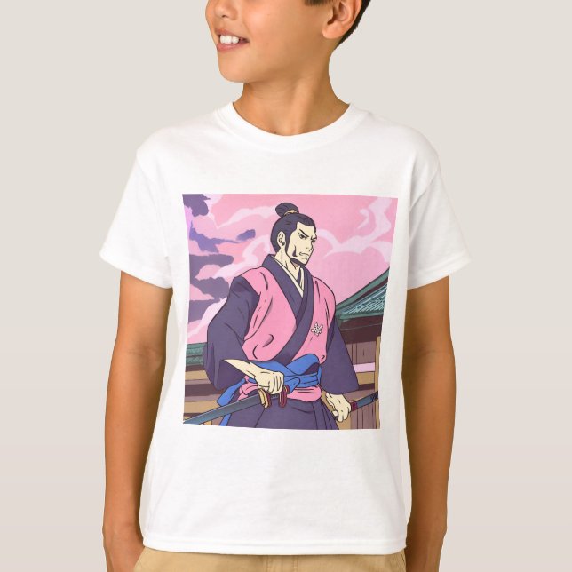 Camiseta samurai (Anverso)