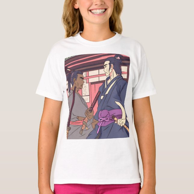 Camiseta samurai (Anverso)