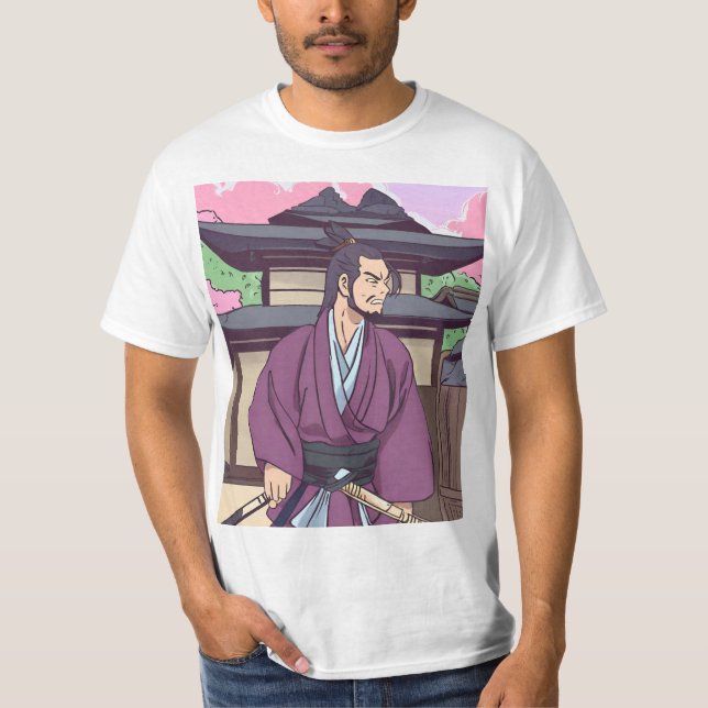 Camiseta samurai (Anverso)