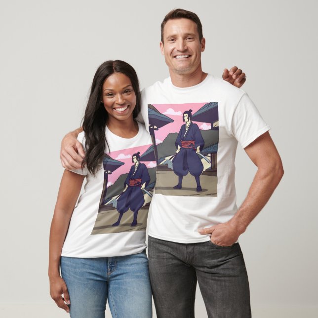 Camiseta samurai (Unisexo)