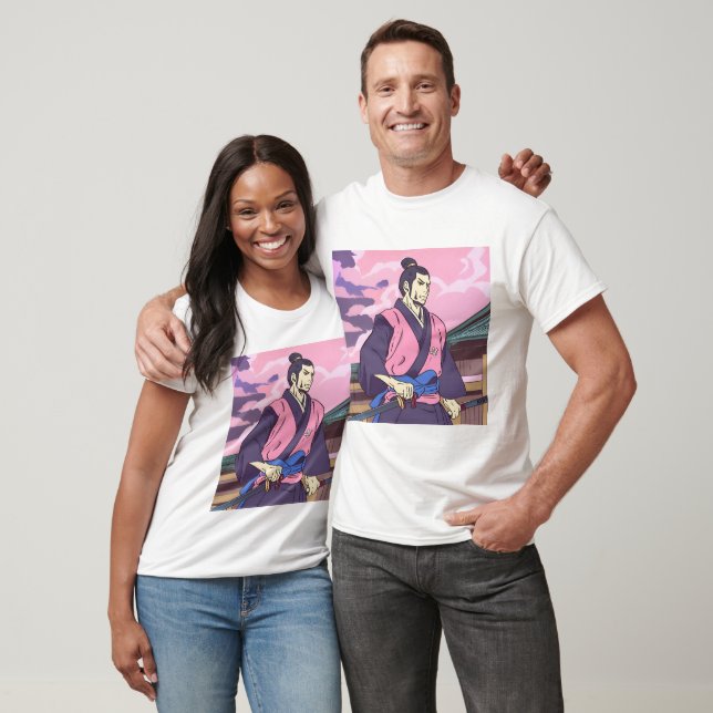 Camiseta samurai (Unisexo)