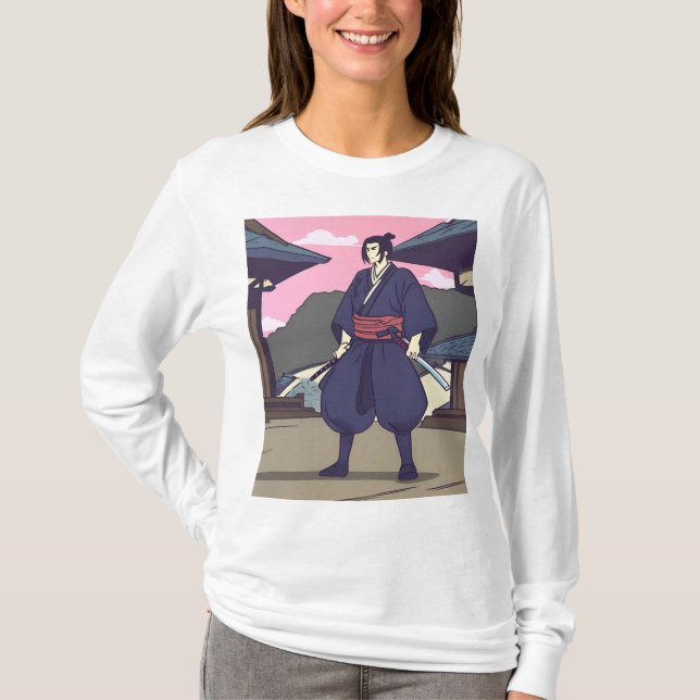 Camiseta samurai (Anverso)