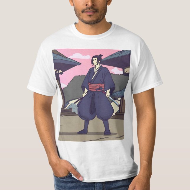 Camiseta samurai (Anverso)