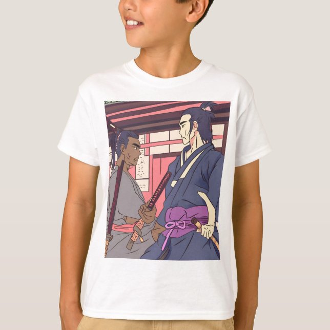 Camiseta samurai (Anverso)