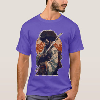 Camiseta Samurái Afroamericano 1