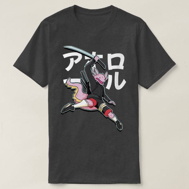 Camiseta Samurai Aolotl Personalizado Funny  (Diseño del anverso)