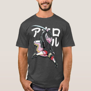 Camiseta Samurai Aolotl Personalizado Funny