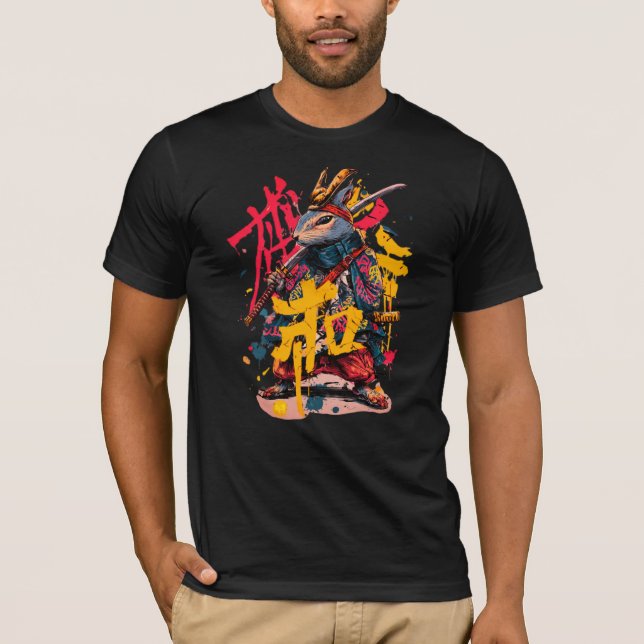 Camiseta Samurái ardilla (Anverso)