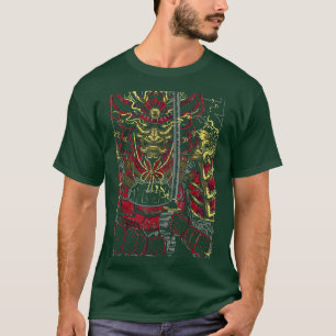 Camiseta Samurai Arte japonés inspirado en Bushido asiático