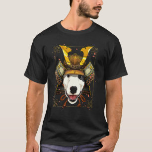 Camiseta Samurai Bull Terrier Bully Dog Mascota Japonés War