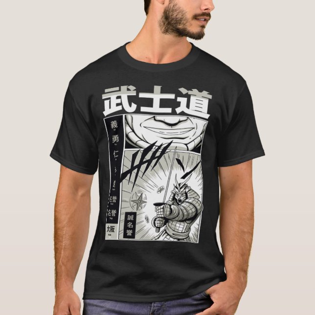 Camiseta Samurai Bushido 10 (Anverso)