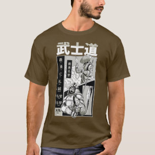 Camiseta Samurai Bushido Bella diversión Personalizado japo