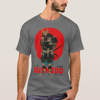 Camiseta Samurái BUSHIDO Guerrero Japonés
