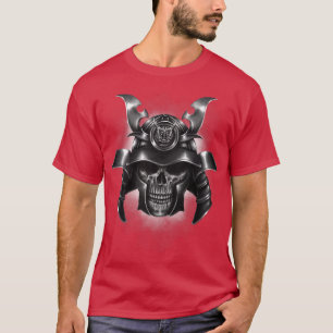 Camiseta Samurai Bushido Japón Guerrero arte retro japonés 