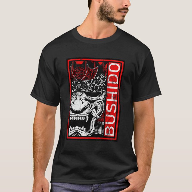 Camiseta Samurai Bushido Oni (Anverso)
