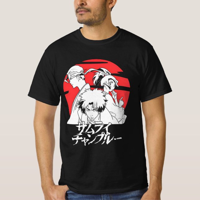 Camiseta Samurai Champloo Anime (Anverso)