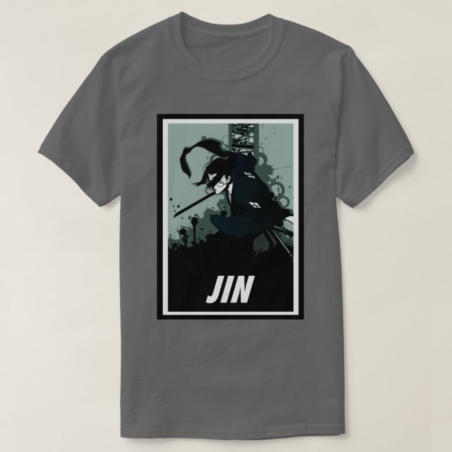 Camiseta Samurai Champloo Jin Celeb (Diseño del anverso)