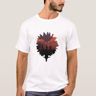 Camiseta Samurai Champloo Mugen Jin y Fuu Sunflower in