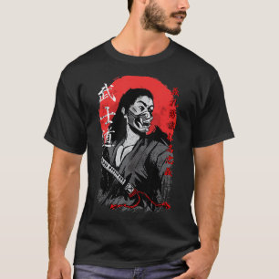 Camiseta Samurai con código Oni Mask Bushido