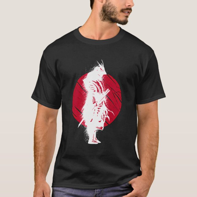 Camiseta Samurai Con Samurai Japonés Y Samurai Bushido (Anverso)