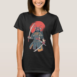 Camiseta Samurai con samurai japonés y samurai bushido