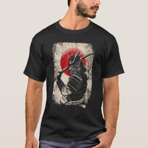 Camiseta Samurai con samurai japonés y samurai bushido