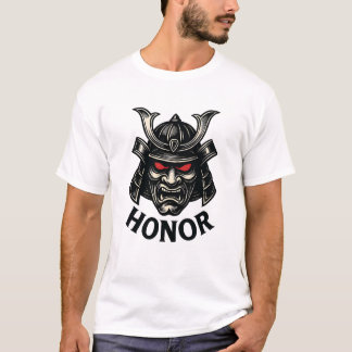 Camiseta Samurai Courage and Honor T-Shirt