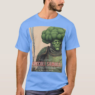 Camiseta Samurái de brócoli divertido