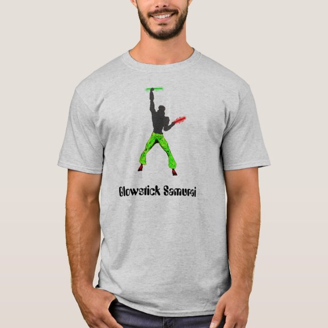 Camiseta Samurai de Glowstick (Anverso)