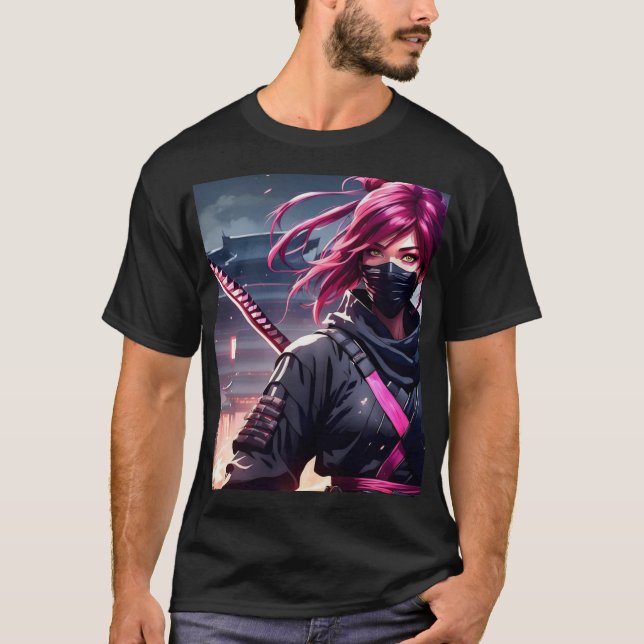 Camiseta Samurai de Japón (Anverso)