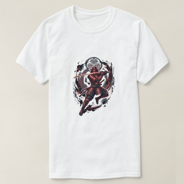 Camiseta Samurái de las Sombras (Diseño del anverso)