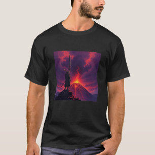 Camiseta Samurái del volcán 