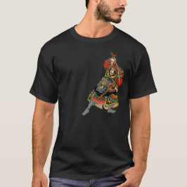 Camiseta Samurai dibujando su espada