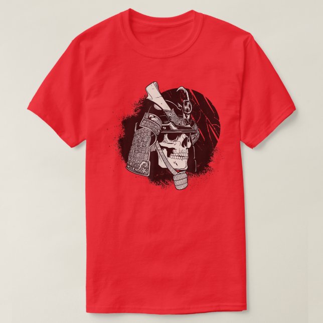 Camiseta Samurai  dressed in Samurai Warrior Armor Martial  (Diseño del anverso)