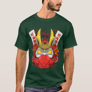Camiseta Samurai, el encanto de la Daruma Lucky en Japón
