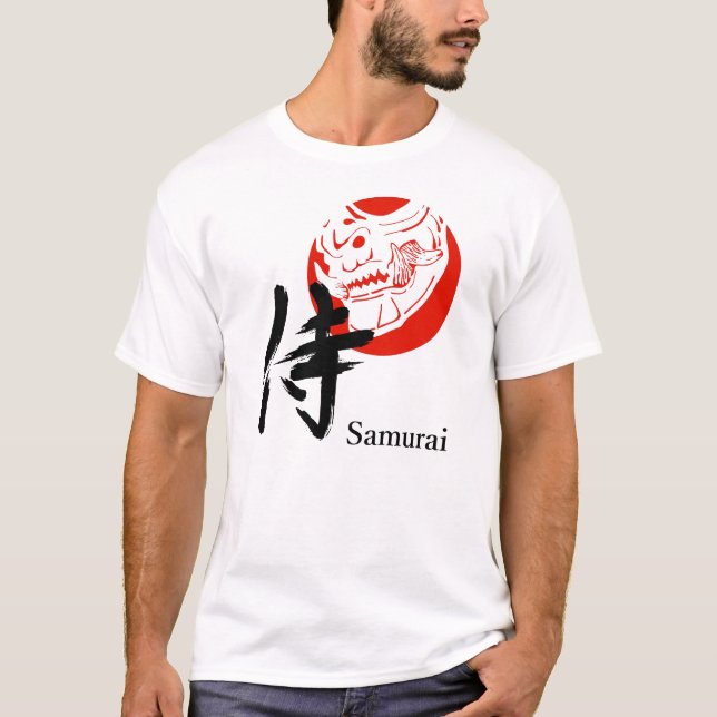 Camiseta Samurái – El Guerrero Silencioso (Anverso)