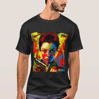 Camiseta Samurái Eléctrico - Diseño 1