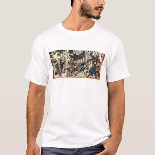 Camiseta Samurai en la guerra en la nieve circa 1800's