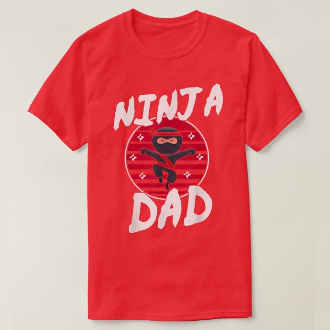 Camiseta Samurai - Father Ninja Dad T-Shirt Copy Copy Copy  (Diseño del anverso)