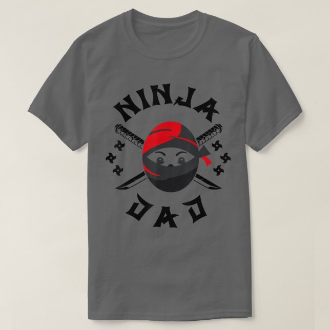 Camiseta Samurai - Father Ninja Dad T-Shirt Copy Copy Copy  (Diseño del anverso)